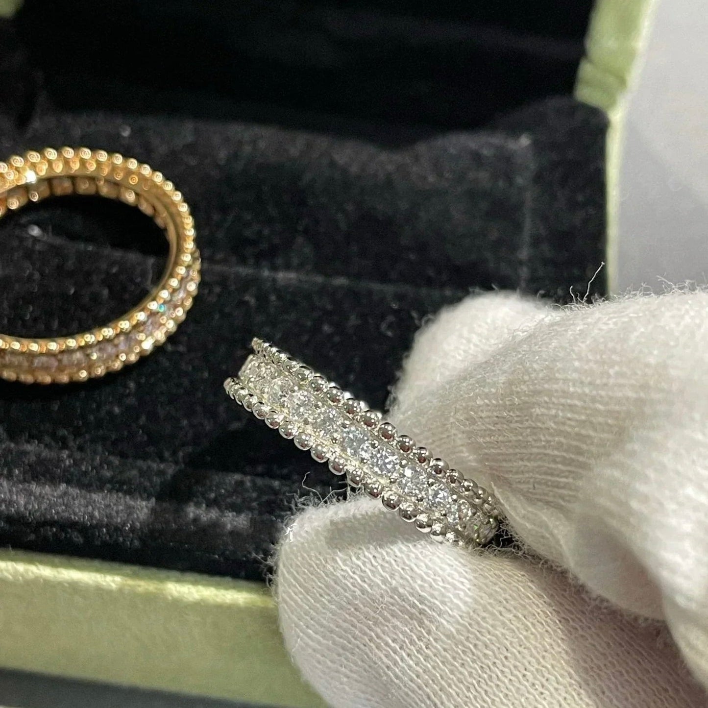 ¡®Glow Jewelry¡¯PERLEE DIAMOND ROSE GOLD RING