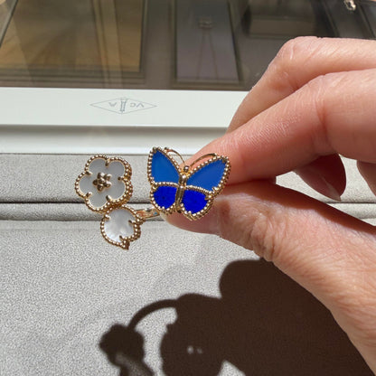 [Glow Jewelry] 2026 NEW MODEL SPRING LUCKY 3 MOTIF GOLD RING