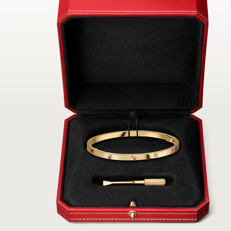 ¡®Glow Jewelry¡¯LOVE BRACELET 3.65MM 10 DIAMONDS