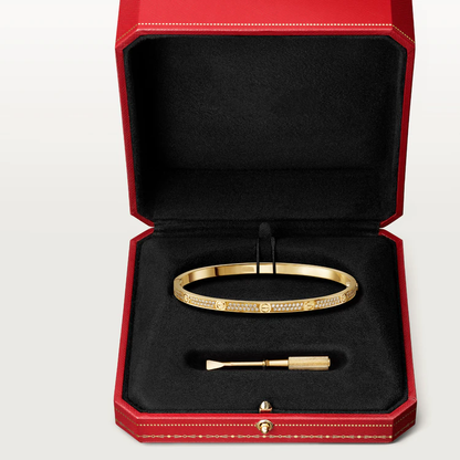 ¡®Glow Jewelry¡¯LOVE BRACELET 3.65MM DIAMOND-PAVED