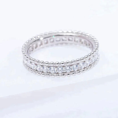 ¡®Glow Jewelry¡¯PERLEE DIAMOND SILVER RING