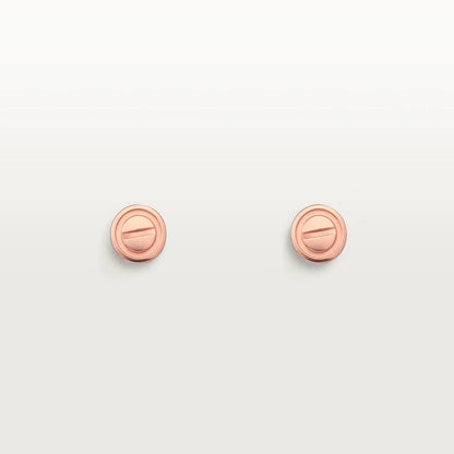 ¡®Glow Jewelry¡¯LOVE EARRINGS PINK GOLD 10MM