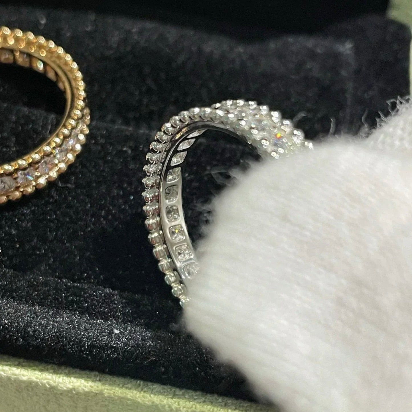 [Glow Jewelry]PERLEE DIAMOND SILVER RING