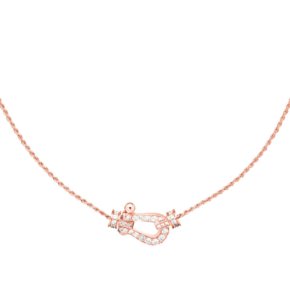 ¡®Glow Jewelry¡¯FORCE 10 PINK GOLD DIAMOND NECKLACE