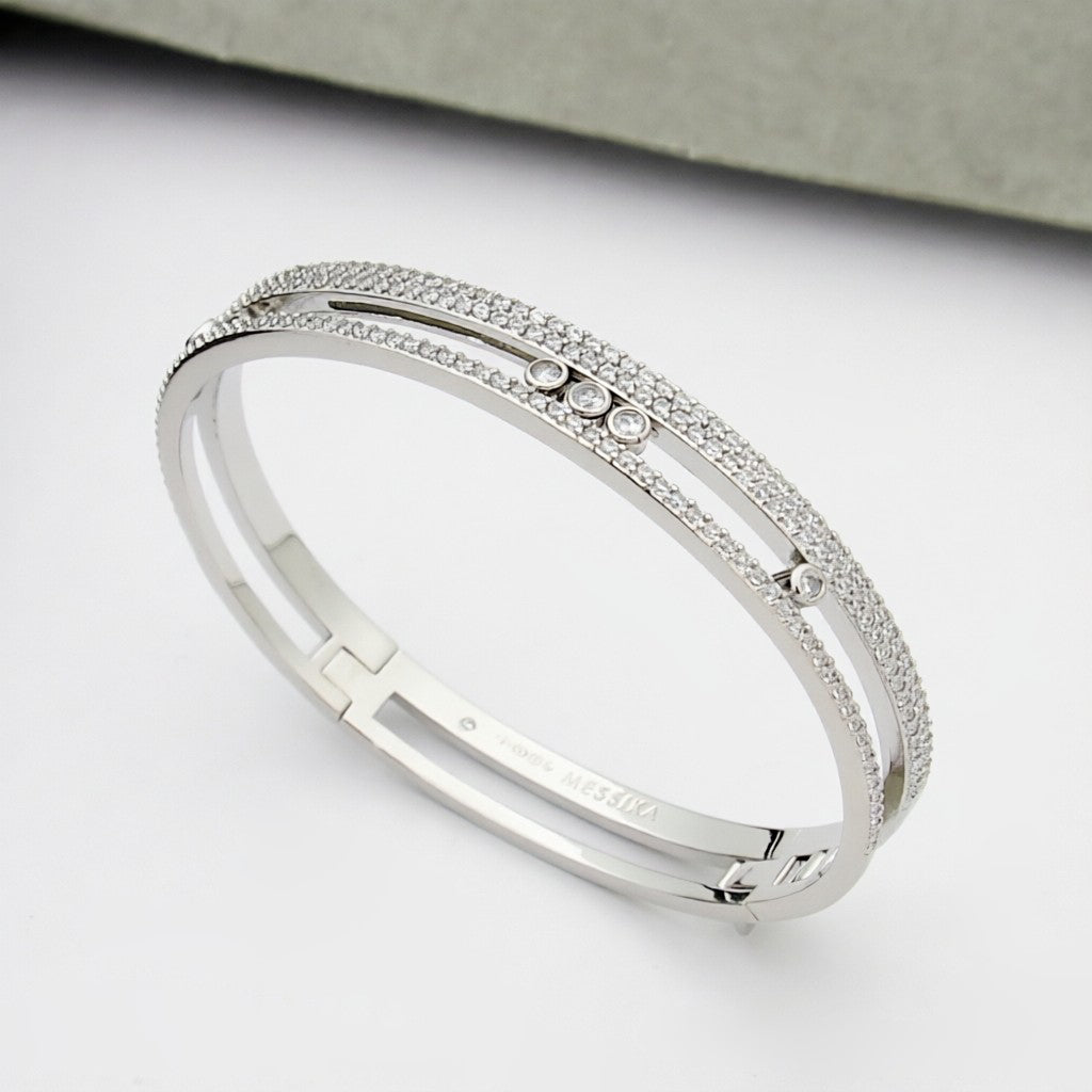 [Glow Jewelry]Move Romane pavé bangle