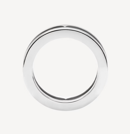 [Glow Jewelry]ZERO 1 ONE-BAND WITH OPENWORK LOGO SPIRAL RING