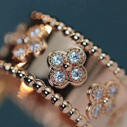 ¡®Glow Jewelry¡¯CLOVER KALEIDOSCOPE RING 10MM