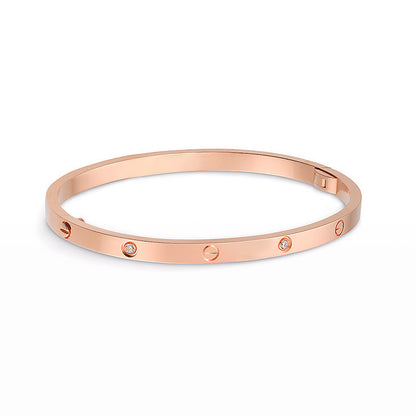 ¡®Glow Jewelry¡¯LOVE BRACELET 3.65MM 6 DIAMONDS