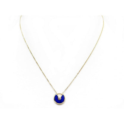 ¡®Glow Jewelry¡¯AMULETTE ROSE GOLD AGATE NECKLACE