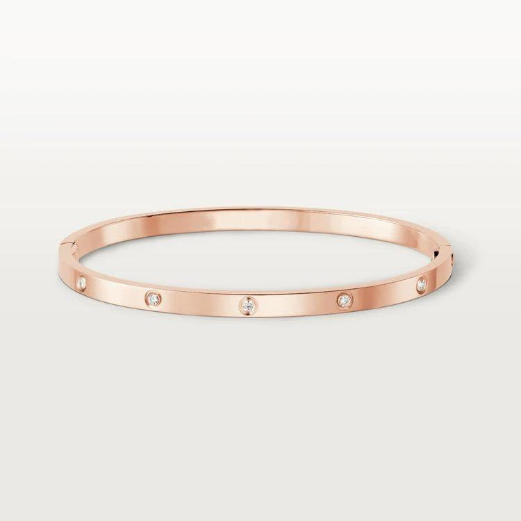 [Glow Jewelry]LOVE BRACELET 3.65MM 10 DIAMONDS