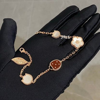 [Glow Jewelry]LUCKY SPRING 5 MOTIF BRACELET