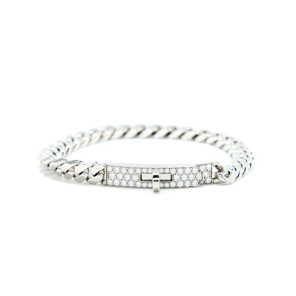 ¡®Glow Jewelry¡¯KELLY CHAIN SILVER DIAMOND BRACELET