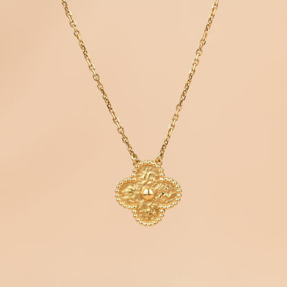 ¡®Glow Jewelry¡¯CLOVER 15MM  BRONZING NECKLACE