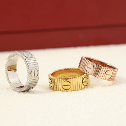 [Glow Jewelry] 2025 NEW LOVE RING BRUSHED STYLE