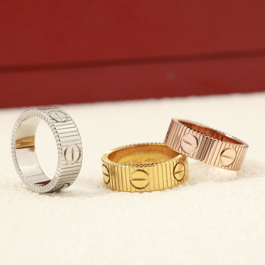 [Glow Jewelry] 2025 NEW LOVE RING BRUSHED STYLE