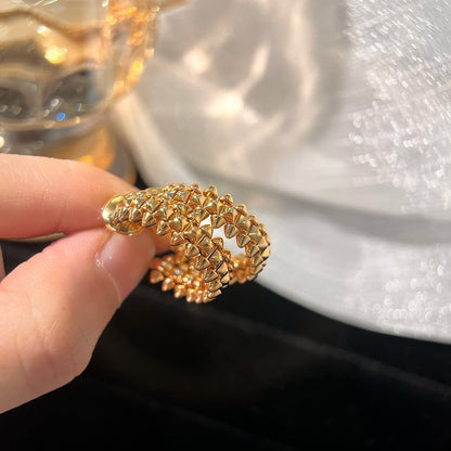¡®Glow Jewelry¡¯CLASH SMALL HOOP EARRINGS