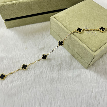[¡®Glow Jewelry¡¯]CLOVER 6 MOTIF  ONYXS BRACELET
