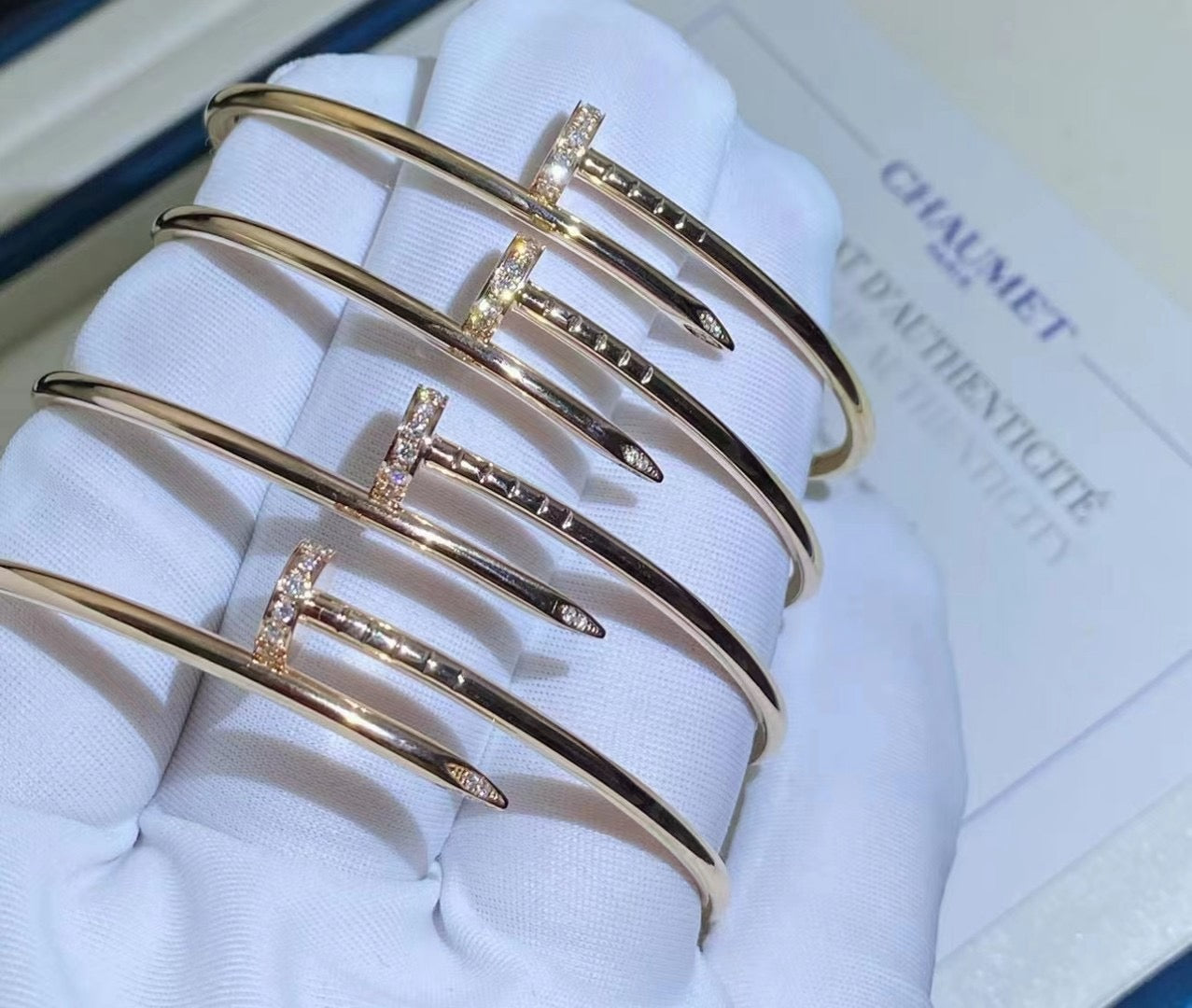 [Glow Jewelry]JUSTE BRACELET 2.5MM DIAMONDS