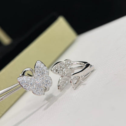 [Glow Jewelry]BUTTERFLY ALL DIAMOND EARRINGS