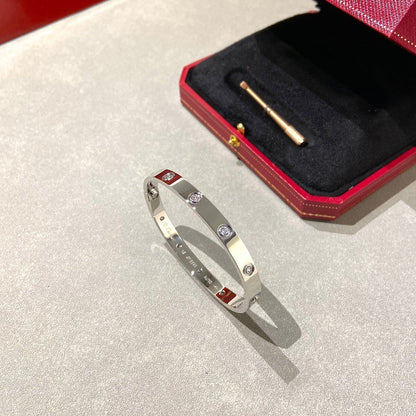 [Glow Jewelry]LOVE BRACELET 6.1MM 10 DIAMONDS