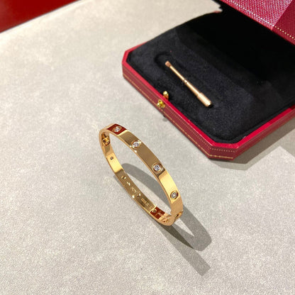 ¡®Glow Jewelry¡¯LOVE BRACELET 6.1MM 10 DIAMONDS