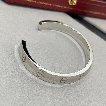 ¡®Glow Jewelry¡¯LOVE BRACELET 6.1MM 1 DIAMOND OPEN CUFF