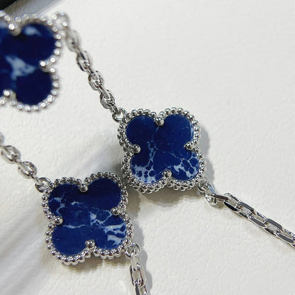 [Glow Jewelry]New CLOVER 5 MOTIF PIETERSITE BRACELET COLLECTION