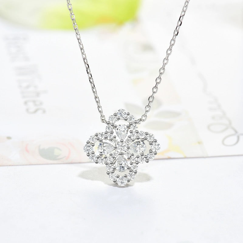 ¡®Glow Jewelry¡¯LOOP NECKLACE FULL MOTIF DIAMOND 16MM MULTIPLE COLORS