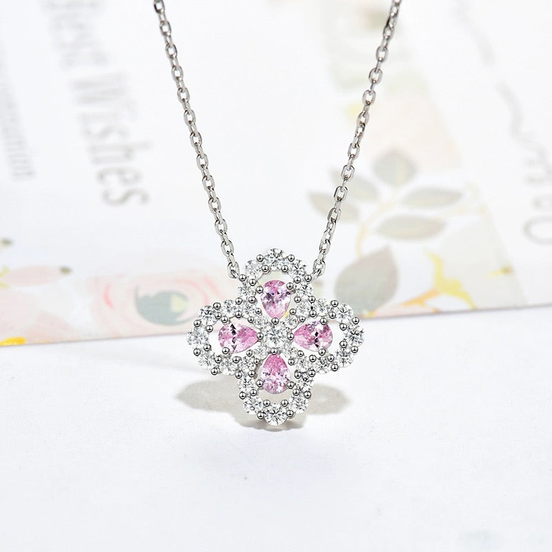¡®Glow Jewelry¡¯LOOP NECKLACE FULL MOTIF DIAMOND 16MM MULTIPLE COLORS