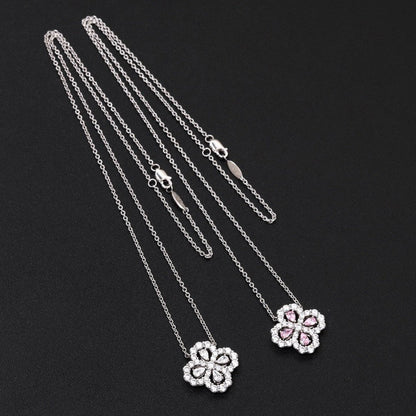 ¡®Glow Jewelry¡¯LOOP NECKLACE FULL MOTIF DIAMOND 16MM MULTIPLE COLORS