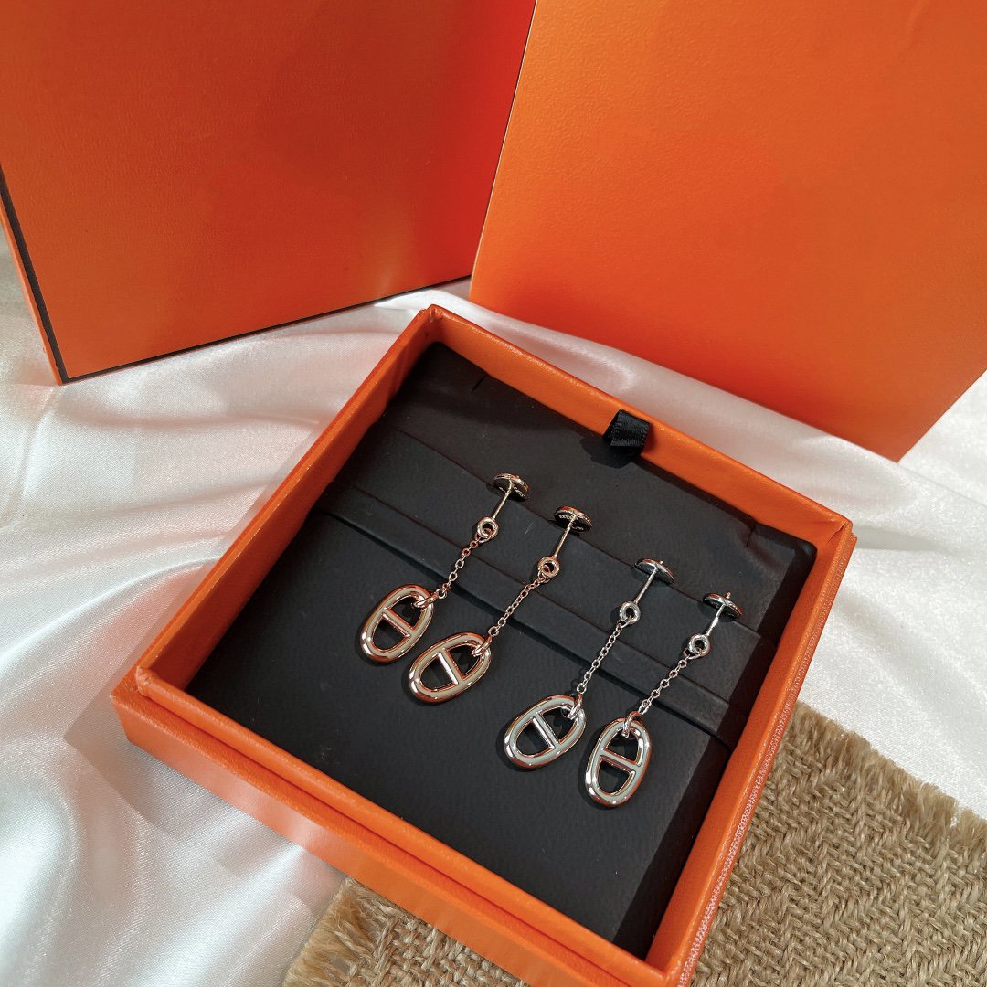 [Glow Jewelry]CHAINE TASSEL EARRINGS