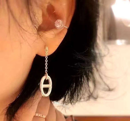 [Glow Jewelry]CHAINE TASSEL EARRINGS