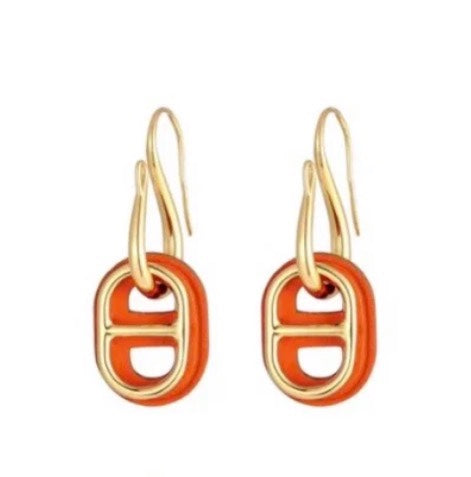 ¡®Glow Jewelry¡¯HM O'MAILLON GOLD EARRINGS
