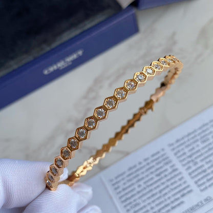 ¡®Glow Jewelry¡¯BEE LOVE GOLD BRACELET FULL DIAMOND