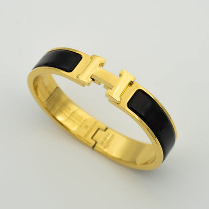 ¡®Glow Jewelry¡¯H BLACK BRACELET