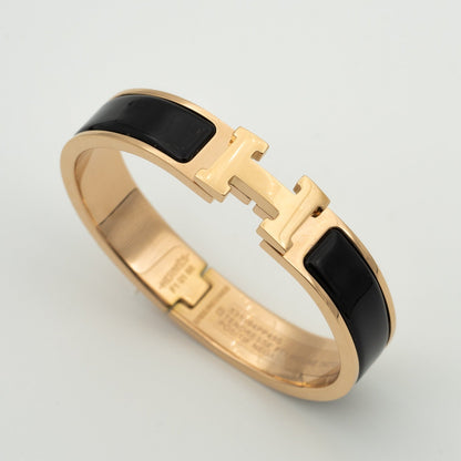 [Glow Jewelry]H BLACK BRACELET