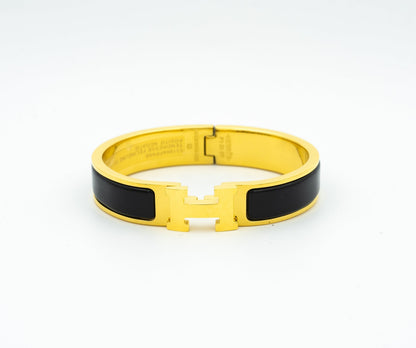 [Glow Jewelry]H BLACK BRACELET