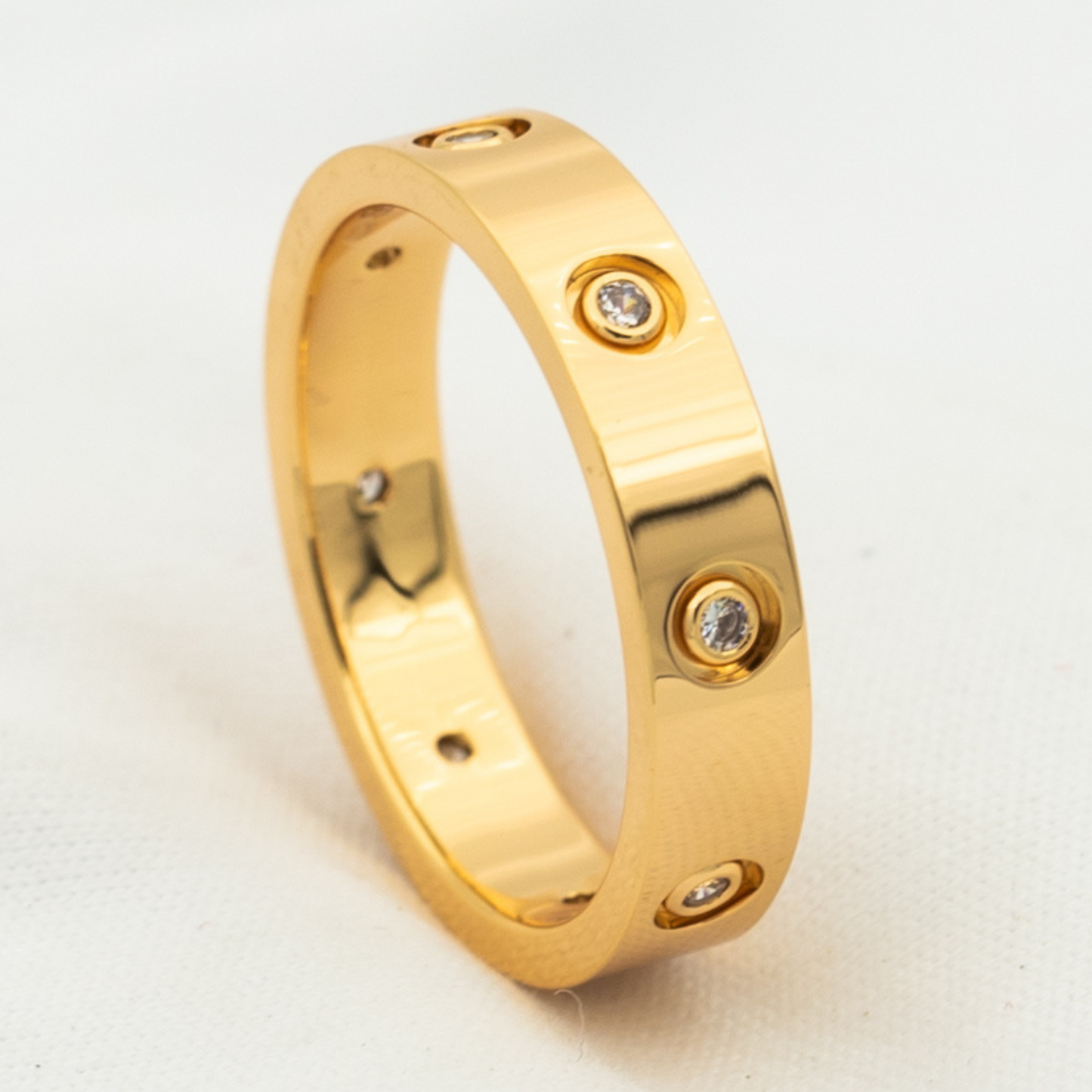 [Glow Jewelry]LOVE RING 3.6MM 8 DIAMONDS