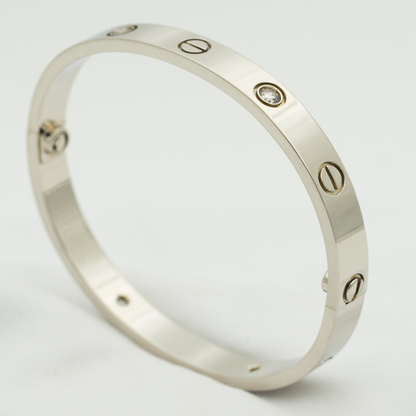 ¡®Glow Jewelry¡¯LOVE BRACELET 6.1MM 4 DIAMONDS