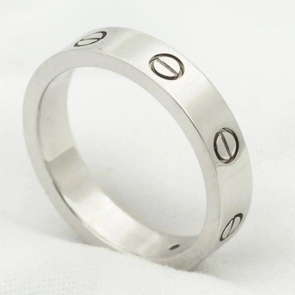 ¡®Glow Jewelry¡¯LOVE RING 4MM 1 DIAMOND SILVER