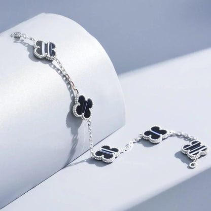 [Glow Jewelry]New  CLOVER 5 MOTIF PULSAR STONE BRACELET COLLECTION