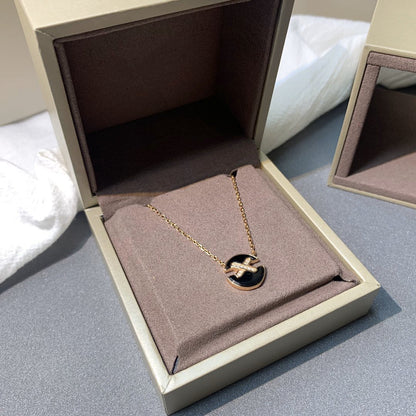¡®Glow Jewelry¡¯JEUX DE PINK GOLD DIAMOND NECKLACE