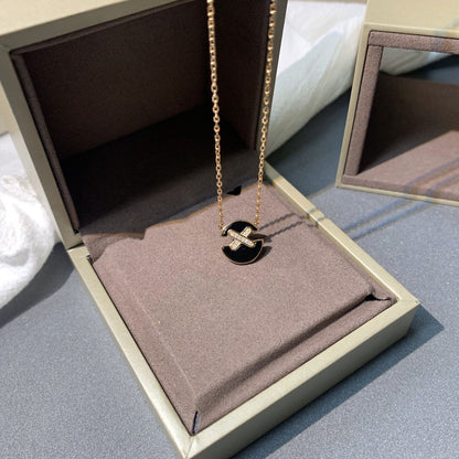¡®Glow Jewelry¡¯JEUX DE PINK GOLD DIAMOND NECKLACE