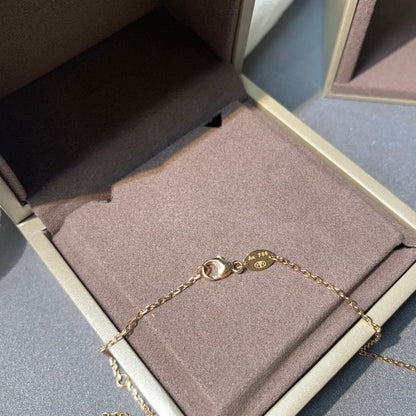 ¡®Glow Jewelry¡¯JEUX DE PINK GOLD DIAMOND NECKLACE