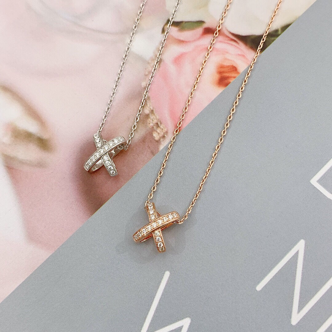 [Glow Jewelry]JEUX DE DIAMOND NECKLACE