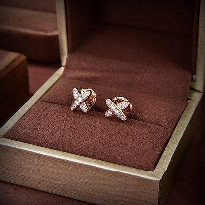 ¡®Glow Jewelry¡¯JEUX DE GOLD DIAMOND EARRINGS