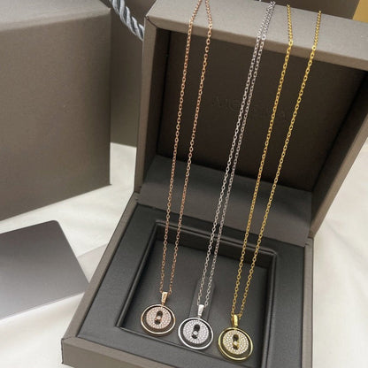 [Glow Jewelry]LUCKY MOVER PM PAVED NECKLACE