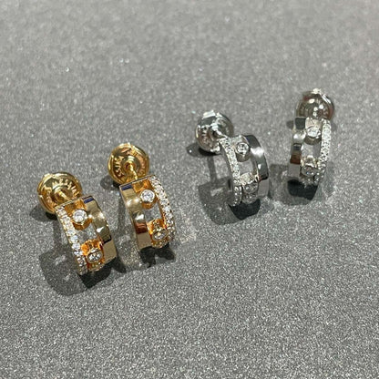 [Glow Jewelry]MOVE ROMANE EARRINGS DIAMOND