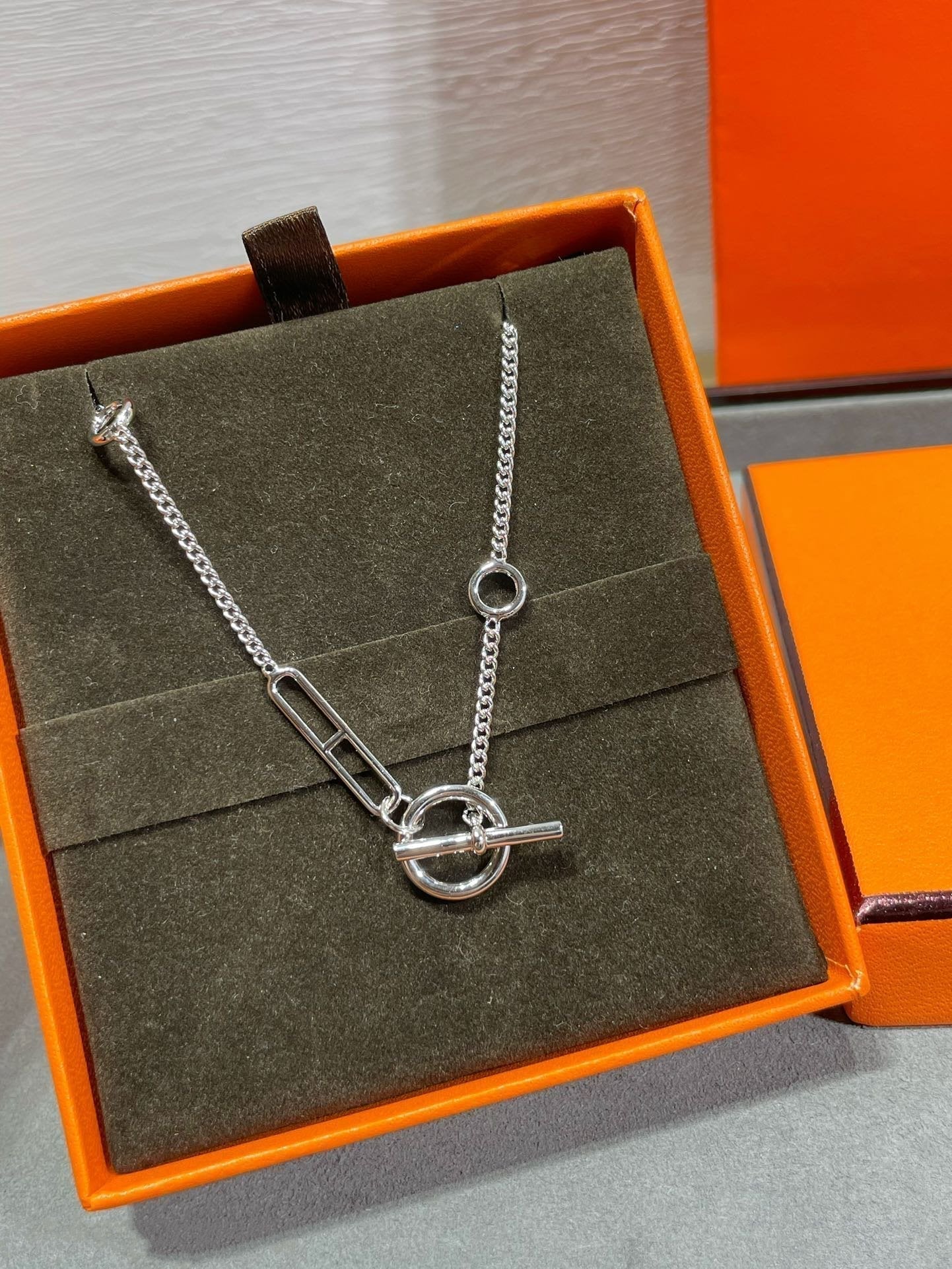 ¡®Glow Jewelry¡¯HM STERLING CHAINE D'ANCRE HEART
