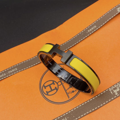 [Glow Jewelry]CLIC HM SO BLACK YELLOW BRACELET